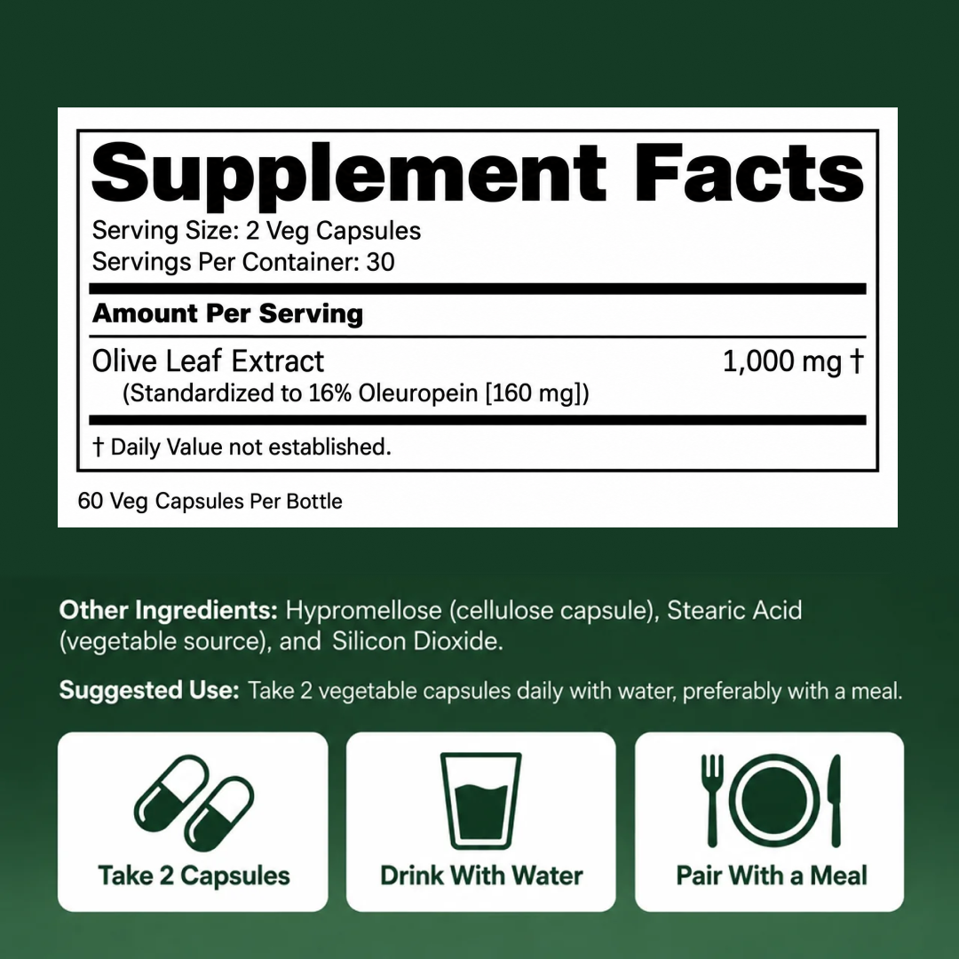 Olive Leaf Capsules